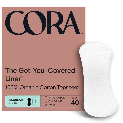 Cora Organic Cotton Overnight Pads Extra Long Super Absorbency