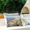 Stupell Industries Sea of Wildflowers Coast Outdoor Decorative Throw Pillow, 14 x 20 - 3 of 3