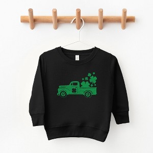 The Juniper Shop Shamrock Truck Youth Ultra-Soft Graphic Sweatshirt - 1 of 3