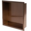 ALFI ABNP1616-BC 16Inch x 16Inch Brushed Copper PVD Steel Square Single Shelf Shower Niche - 2 of 4