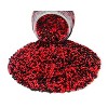 Mystic Sprinkles The Big Game: Red & Black Nonpareil Mix 3.8oz - 3 of 4