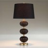 Possini Euro Design Possini Euro Grace 30" High Black Glass Table Lamp - 2 of 4