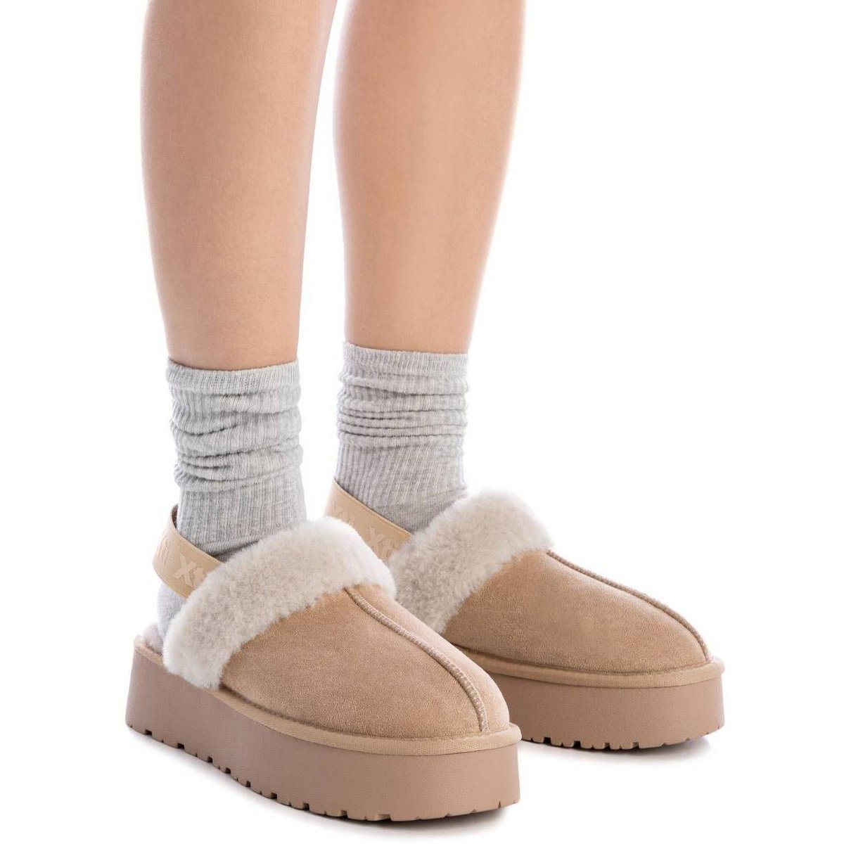 Женские тапочки XTI Women's slippers Casual Comfort 143488 Beige 6 — фото 2
