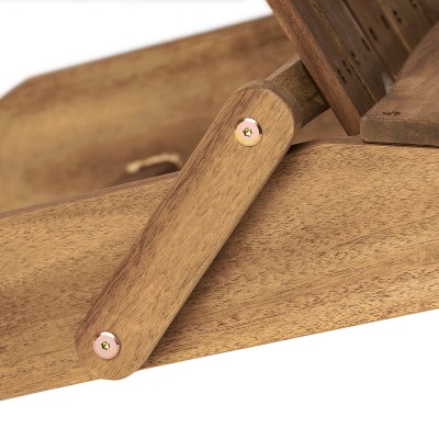 Hanlee Folding Wood Adirondack Chair - Christopher Knight Home, 6 of 11