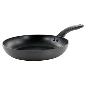 Martha Stewart Everyday Doylestown 10 Inch Nonstick Aluminum Frying Pan in Black - 1 of 4