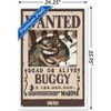 Trends International One Piece - Buggy Wanted Poster Framed Wall Poster Prints - 3 of 4