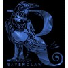 Men's Harry Potter Ravenclaw R Logo Pull Over Hoodie - 2 of 4