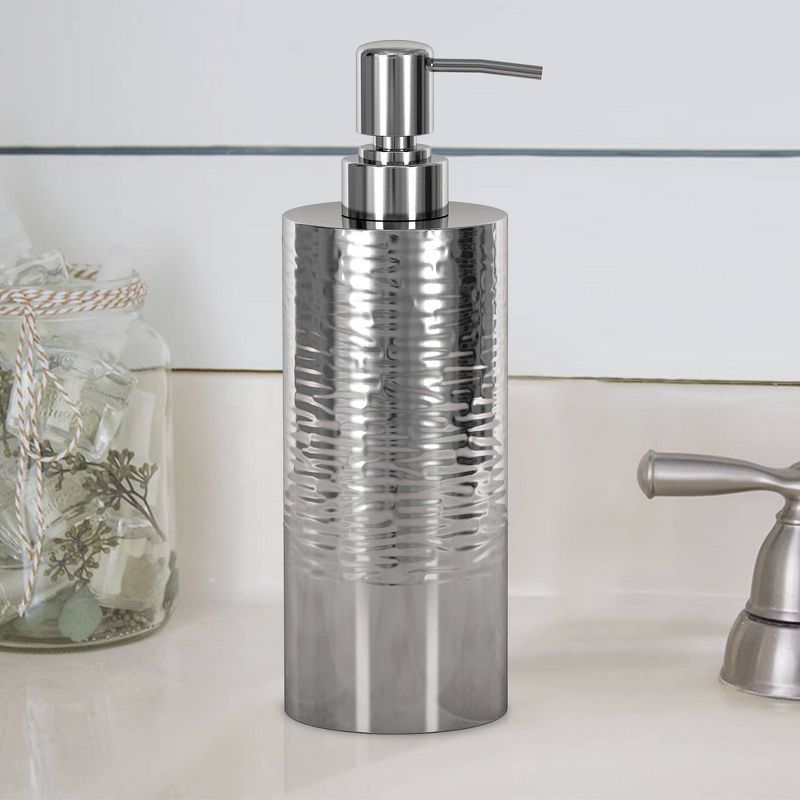 Metropolitan Metal Liquid and Soap Dispenser - Nu Steel, 6 of 8