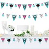 Big Dot of Happiness 50's Sock Hop - DIY 1950s Rock N Roll Party Pennant Garland Decoration - Triangle Banner - 30 Pieces - 2 of 4