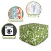 Majestic Home Goods,Ottoman Pouf Plantation - 2 of 4