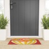 sandrapoliakov FRUIT AND FLOWER BOWL Looped Vinyl Welcome Mat - Society6 - 2 of 2