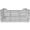 OnDisplay Stackable Folding Desk/Beauty/Closet Storage Crate - 4 of 4