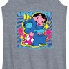 Women's - Disney - Lilo & Stitch Graphic Racerback Tank - 2 of 4