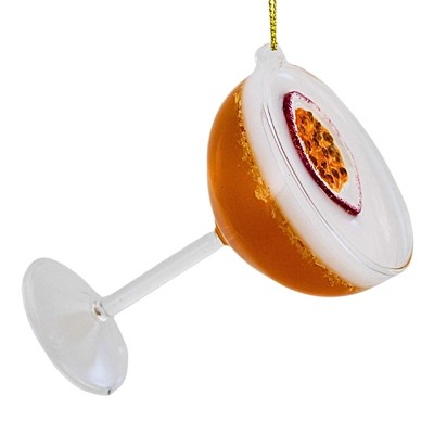Cody Foster 3.5 Inch Passion Fruit Martini Christmas Tree Topper , Christmas Decor Maveric Cocktail (1PC)