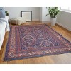 Rawlins Transitional Oriental Red/Blue/Tan Area Rug - 2 of 4