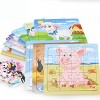Boersma Children's Wooden Puzzle – Cat Theme with Poultry & Farm Animals, Educational Toy for Toddlers, Durable & Safe Early Learning Gift - 2 of 4