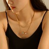 Snake Bone Chain Set - HTUTWOO™ Sweet Romantic Heart Shaped Necklace, for Everyday Birthday Holidays Gifts - 2 of 4