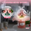 285 Pcs DIY Never-wilting Pink Rose Building Block Set, Artificial Flowers Building Toys with Dust Cover - 2 of 4