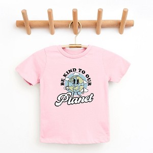 The Juniper Shop Be Kind To Our Planet Toddler Short Sleeve Tee - 1 of 2