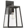 Chloe Lighting Xandra Industrial 1 Light Textured Black Outdoor Wall Sconce 16" Tall - 4 of 4