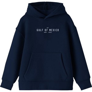 RIP Gulf of Mexico 1607-2025 Youth Long Sleee Hoodie - 1 of 2