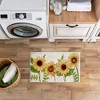 Stupell Industries Sunflowers & Vintage Letter Mail Printed Plush Bath Mat And Bath Rug, Design By Kim Allen, 18"X30" - 4 of 4