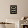 Art Remedy Gold Lux Scarf Elegant Butterfly Wall Art Framed - 2 of 4