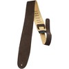 Perri's 2-1/2" Suede Leather Guitar Strap - 2 of 3