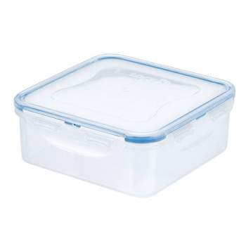 Glass Food Storage Containers with Lids - Hinged Locking Lids - 100% Leak  Proof Glass Meal-Prep Containers Great for Lunch