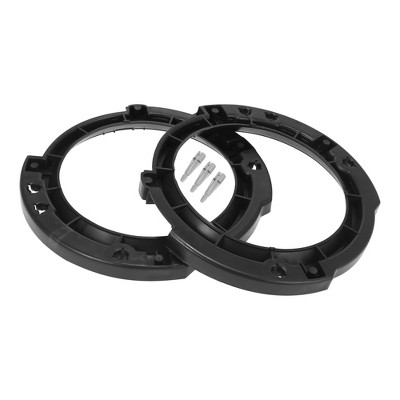 Unique Bargains ABS Headlight Mounting Bracket for Jeep Wrangler JK 2007-2017 Black 7" 1 Pair