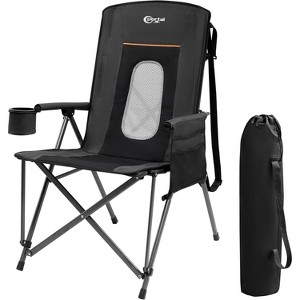 PORTAL Folding Camping Chair High Back for Adults, Portable Oversized Camp Chair for Outdoor, Supports 400 lbs - 1 of 4