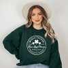 Simply Sage Market Women's Graphic Sweatshirt Farm Fresh Four Leaf Clovers St. Patrick's Day - 2 of 3