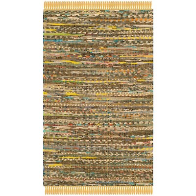 Rag Rug RAR121 Hand Woven Indoor Rugs - Safavieh