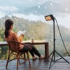 VEVOR Infrared Heater, 1500W Remote Control Electric Space Heater, LED Screen Patio Heater w/ 3 Speeds & Timer, Mount to Ceiling/Wall,34in L,Black - 2 of 4
