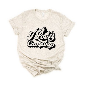 Simply Sage Market Women's I Love Camping Short Sleeve Graphic Tee - 1 of 4