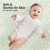 KeaBabies Mini Crib Sheets for Baby Girls, Boys, 2-Pack Soothe Pack and Play Sheets Fitted, Organic Pack N Play Mattress Sheet - 4 of 4