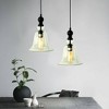 11" x 17" x 11" 1-Light Marlowe Pendant Black - Warehouse Of Tiffany - 3 of 3