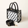Polka Dot Knit Crossbody Bag - kate spade new york x Target White/Black - 2 of 4