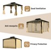 YOOCOZZ  10'x12' Patio Hardtop Gazebo with Double Roof - 4 of 4