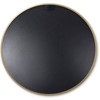 SEVOBAL Bathroom Vanity Mirrors Stylish Round Mirror Premium Anti Rust Aluminum Frame Shatterproof Reflective Glass, Gold, 20"*20"*1.1" - 3 of 4