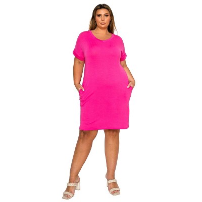 L I V D Women's Mia Everyday T-Shirt Dress
