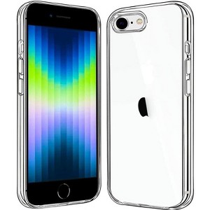 Entronix Case Compatible with iPhone 7/ 8/ SE - [Hard Back] Slim Clear - 1 of 1