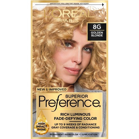 L’oreal Paris Superior Preference Permanent Hair Color - 6.5 Fl Oz 