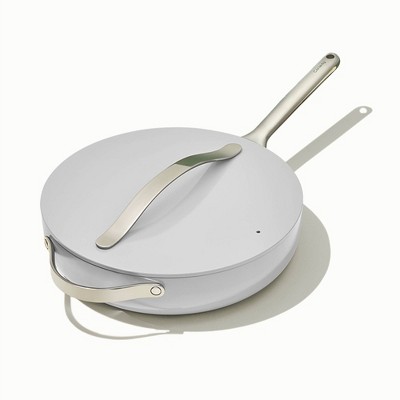 Caraway Home 4.5qt Saute Pan with Lid Gray
