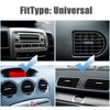 Unique Bargains Car Bag Shape Clips for Air Conditioner Outlet Vent Clips 4 Pcs - 3 of 4