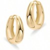 Sterling Silver Hoop Earrings for Women Fashionable Temperament, Low Allergy - 3 of 4