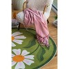 Lany Space Jessica Miller Dual Daisy Round Rug - 4 of 4