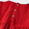 Baby Girls' 2pc Gauze Peplum Shirt and Pants Set - Cat & Jack™ - 3 of 4