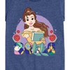 Girls' - Disney Princess - Belle with Book Fitted Short Sleeve Graphic T-Shirt - 2 of 4