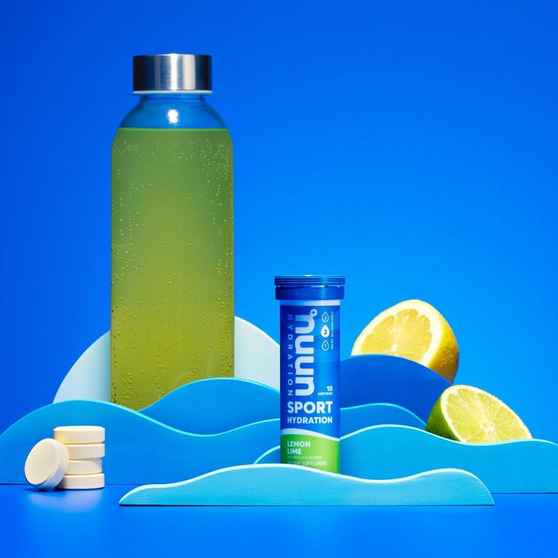 nuun Hydration Sport Drink Vegan Tabs - Lemon Lime - 10ct, 3 of 13